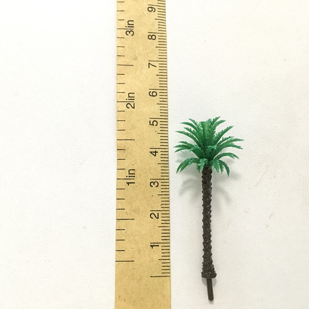 5 CM high scale palm trees Cocos nucifera ABS plastic model palm trees for scenery train layout constructions
5 CM high scale palm trees Cocos nucifera ABS plastic model palm trees for scenery train layout constructions