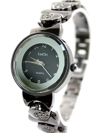 Gunmetal Band Round White Dial Ladies Women Fashion Quartz Bracelet Watch FW779B -2
Gunmetal Band Round White Dial Ladies Women Fashion Quartz Bracelet Watch FW779B -2
