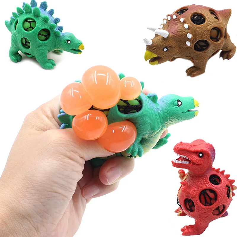 1PC Children Pinch Grape Dinosaur Novelty Gag Toys Explode Bead Decompression Relief Grape Ball Tyrannosaurus Practical Jokes
1PC Children Pinch Grape Dinosaur Novelty Gag Toys Explode Bead Decompression Relief Grape Ball Tyrannosaurus Practical Jokes