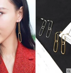 Safety Pin Earrings Gold Silver Aretes 2019 Korean Fashion Earing for Women Aretes De Mujer Modernos Gothic Punk Stud Earrings
Safety Pin Earrings Gold Silver Aretes 2019 Korean Fashion Earing for Women Aretes De Mujer Modernos Gothic Punk Stud Earrings