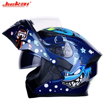 2019 JIEKAI Flip up Motorcycle Helmet Double Lens Motorbike motocross safety Helmet ABS shell PC lens visor size M L XL XXL
2019 JIEKAI Flip up Motorcycle Helmet Double Lens Motorbike motocross safety Helmet ABS shell PC lens visor size M L XL XXL