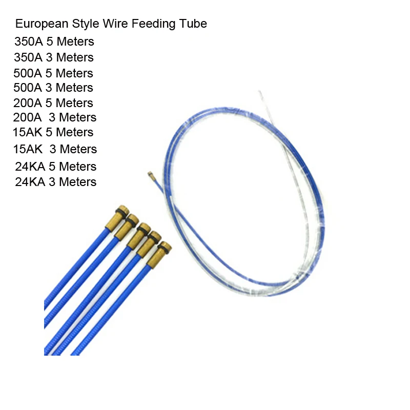 350A 500A 200A 15AK 24KA European CO2 Gas Shielded Welding Torch Accessories Two Welding Machine Guide Wires Spring Tube
350A 500A 200A 15AK 24KA European CO2 Gas Shielded Welding Torch Accessories Two Welding Machine Guide Wires Spring Tube