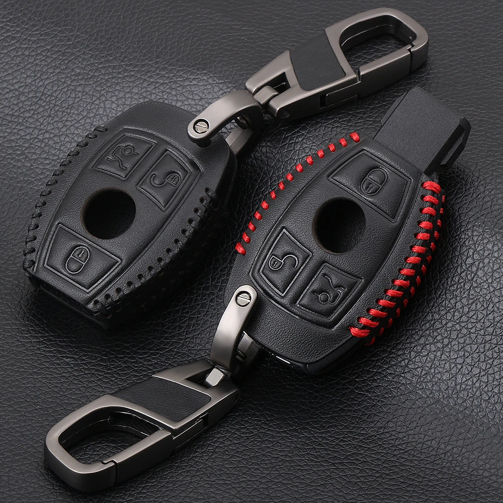 AndyGo Genuine Leather Car Key Case Cover For Mercedes Benz W203 W210 W211 W124 W202 W204 W212 CLA GLC AMG Key Bag Holder Chain
AndyGo Genuine Leather Car Key Case Cover For Mercedes Benz W203 W210 W211 W124 W202 W204 W212 CLA GLC AMG Key Bag Holder Chain