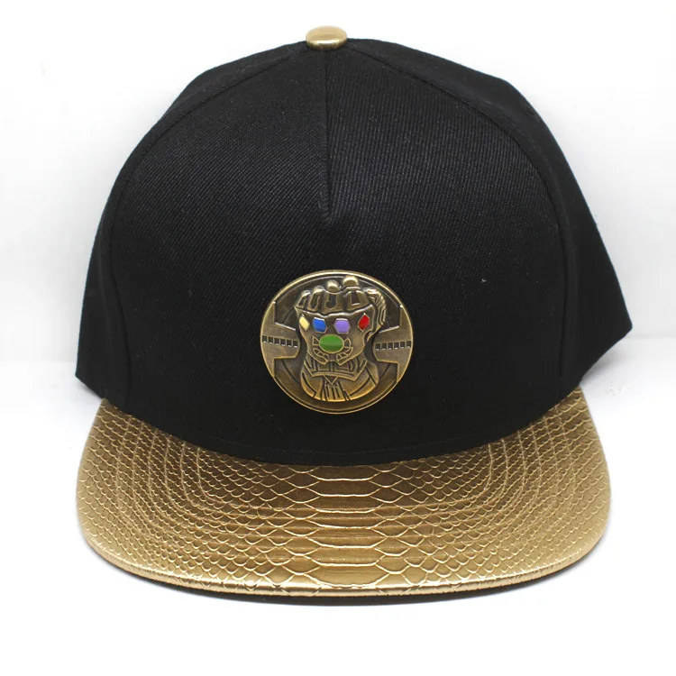 Marvel Avengers: Infinity War Thanos Infinity Gauntlet badg Snapback Hat Adjustable One Size for Men&Women adult's hip hop cap
Marvel Avengers: Infinity War Thanos Infinity Gauntlet badg Snapback Hat Adjustable One Size for Men&Women adult's hip hop cap