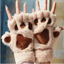Cute cat claw female baby winter warm soft gloves warm plush half finger comfortable gloves
Cute cat claw female baby winter warm soft gloves warm plush half finger comfortable gloves