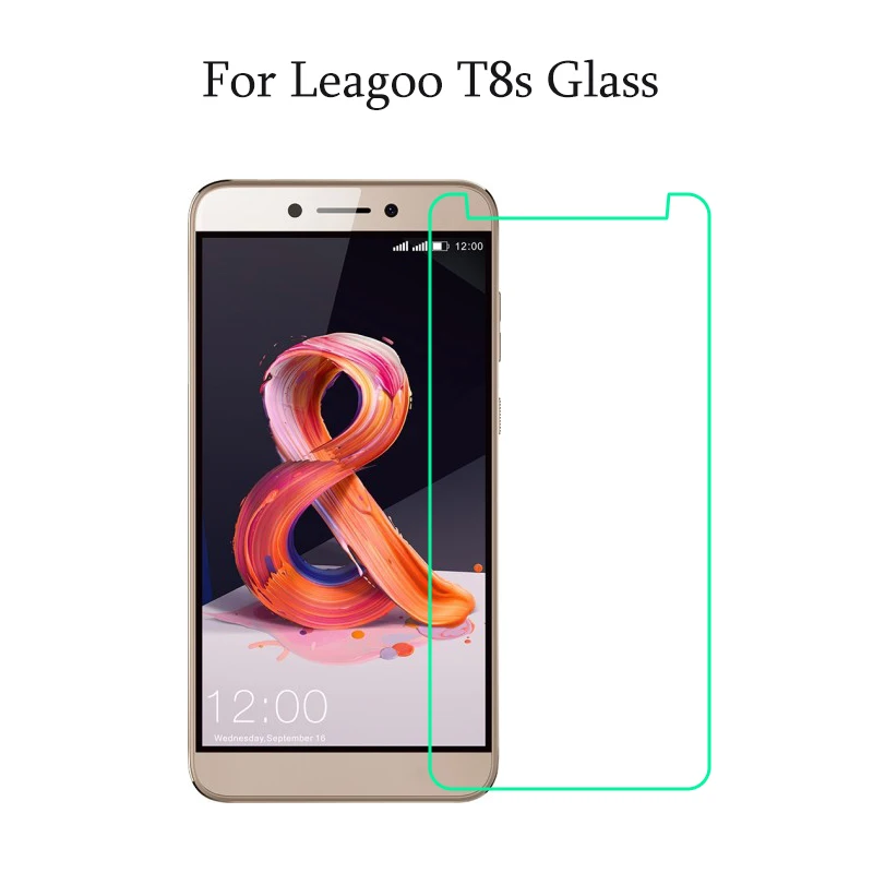 Закаленное стекло для Leagoo T8s 0 26 мм 9H 2.5D 5 дюйма защитная пленка экрана прозрачное
