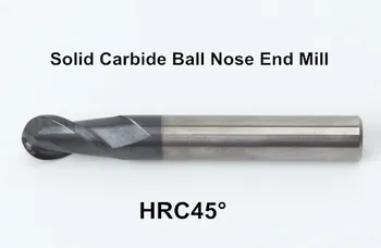 Free shipping Solid Carbide 2 Flutes Ball Nose End Mill, Metric, 55HRC, TiALN Coated, Overall Length 50mm, R1*4*D4*50
Free shipping Solid Carbide 2 Flutes Ball Nose End Mill, Metric, 55HRC, TiALN Coated, Overall Length 50mm, R1*4*D4*50