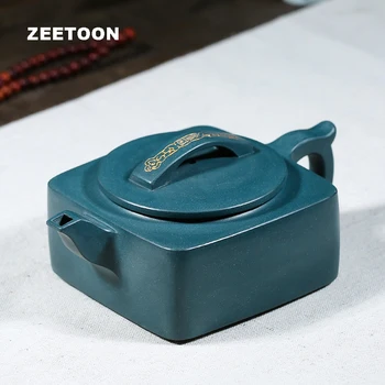 250cc Authentic Yixing Teapot Sifang Pot China Health Care Purple Clay Kung Fu Tea Set Purple Sand Green Mud Zisha Tea Pot New
250cc Authentic Yixing Teapot Sifang Pot China Health Care Purple Clay Kung Fu Tea Set Purple Sand Green Mud Zisha Tea Pot New