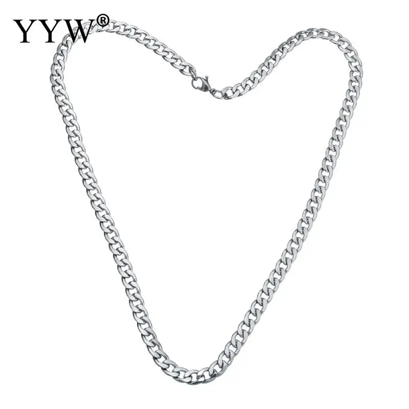 YYW Wholesale Accessories 49cm Long Sweater Necklace Women Male Hip Hop Punk Rock Original Stainless Steel Chain Necklaces Men
YYW Wholesale Accessories 49cm Long Sweater Necklace Women Male Hip Hop Punk Rock Original Stainless Steel Chain Necklaces Men