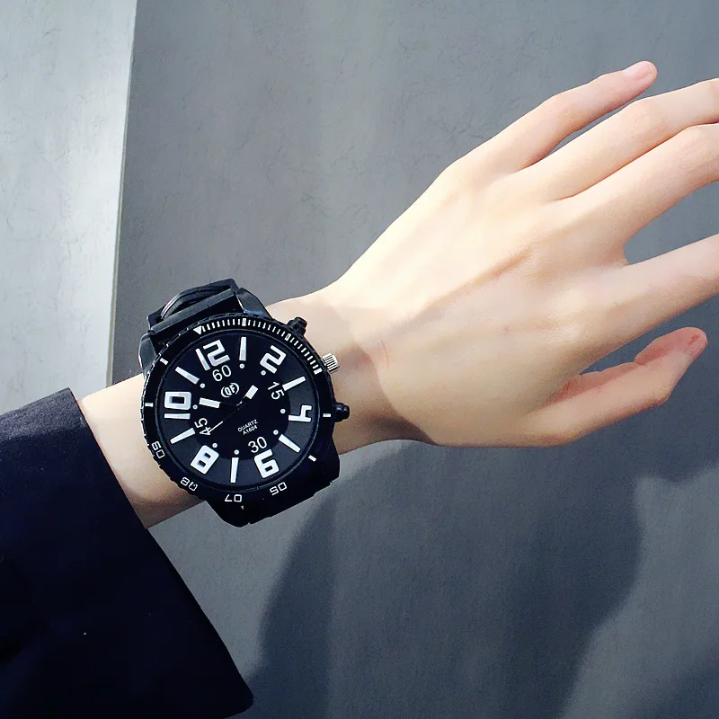 Big Men Watch Fashion Exo Original Style QF Vertical Characters Joker Personality Jelly Male and Female Couples Student Watches
Big Men Watch Fashion Exo Original Style QF Vertical Characters Joker Personality Jelly Male and Female Couples Student Watches
