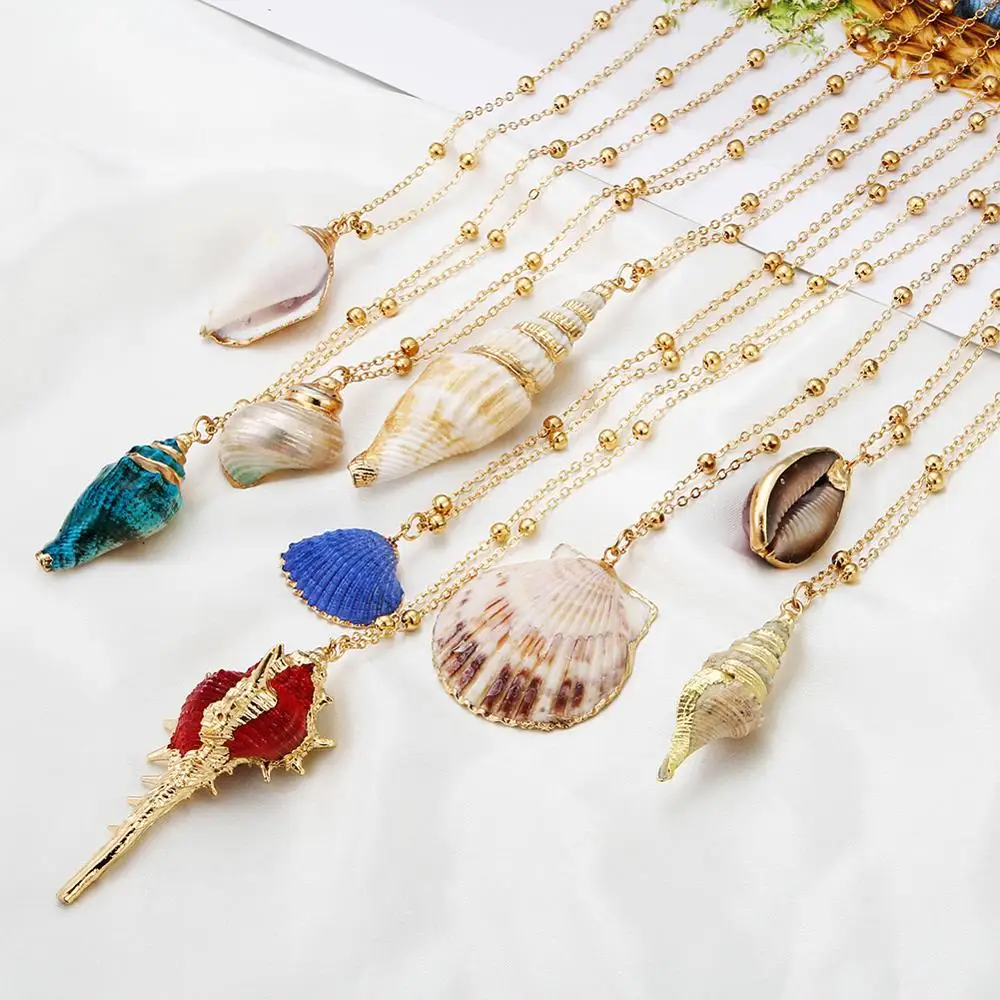 Gold Choker Seashell Women Necklace Boho Conch Accessories For Girlfriend Necklaces Gift Natural Shell Jewelry 1pcs Dropshopping
Gold Choker Seashell Women Necklace Boho Conch Accessories For Girlfriend Necklaces Gift Natural Shell Jewelry 1pcs Dropshopping