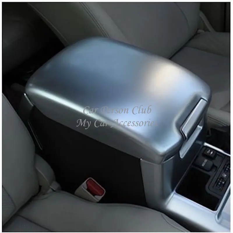 For Toyota Land Cruiser Prado FJ150 2018 Front Central Seat Armrest Storage Box Cover Trim Inner Chrome Car-Styling Accessories
For Toyota Land Cruiser Prado FJ150 2018 Front Central Seat Armrest Storage Box Cover Trim Inner Chrome Car-Styling Accessories