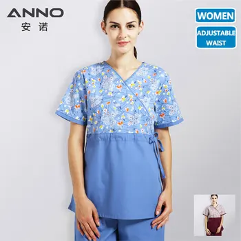 ANNO Adjustable Waist Medical Scrubs Summer Women's clothing Nurse Uniform Dental Clinic Hospital Shirts Pants slim fit
ANNO Adjustable Waist Medical Scrubs Summer Women's clothing Nurse Uniform Dental Clinic Hospital Shirts Pants slim fit