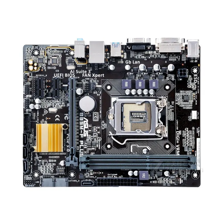 B85M-F PLUS Desktop Motherboard B85 LGA1150 DDR3 16G SATA3 Micro-ATXmotherboard used 90%new
B85M-F PLUS Desktop Motherboard B85 LGA1150 DDR3 16G SATA3 Micro-ATXmotherboard used 90%new