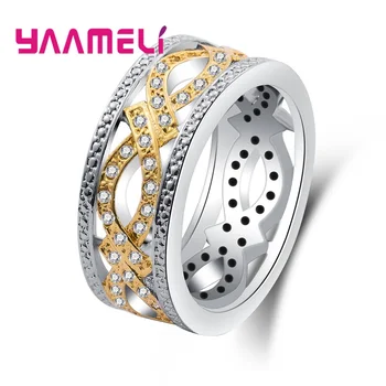 Wide Surface Finger Rings For Men Boys Brilliant 925 Sterling Silver Gold Color Embellishment Good Cubic Zircon Bijoux
Wide Surface Finger Rings For Men Boys Brilliant 925 Sterling Silver Gold Color Embellishment Good Cubic Zircon Bijoux