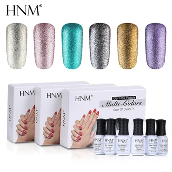 HNM 6pcs/lot 8ML Glitter Gel Nail Set UV Gel Nail Polish Kit Semi Permanent Esmalte GelLak Hybrid Varnishes Acrylic Nail Art Kit
HNM 6pcs/lot 8ML Glitter Gel Nail Set UV Gel Nail Polish Kit Semi Permanent Esmalte GelLak Hybrid Varnishes Acrylic Nail Art Kit