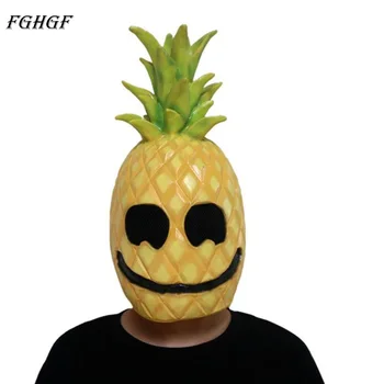 FGHGF Pineapple Man Mask Halloween Latex Full Headgear Easter Cosplay Costume Masquerade Masks Festival Party Supplies
FGHGF Pineapple Man Mask Halloween Latex Full Headgear Easter Cosplay Costume Masquerade Masks Festival Party Supplies