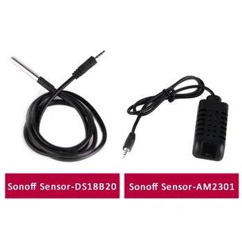 Sonoff AM2301 Temperature Humidity Sensor DS1820 Temperature Probe Sensor High Accuracy for Sonoff TH10 and Sonoff TH16
Sonoff AM2301 Temperature Humidity Sensor DS1820 Temperature Probe Sensor High Accuracy for Sonoff TH10 and Sonoff TH16