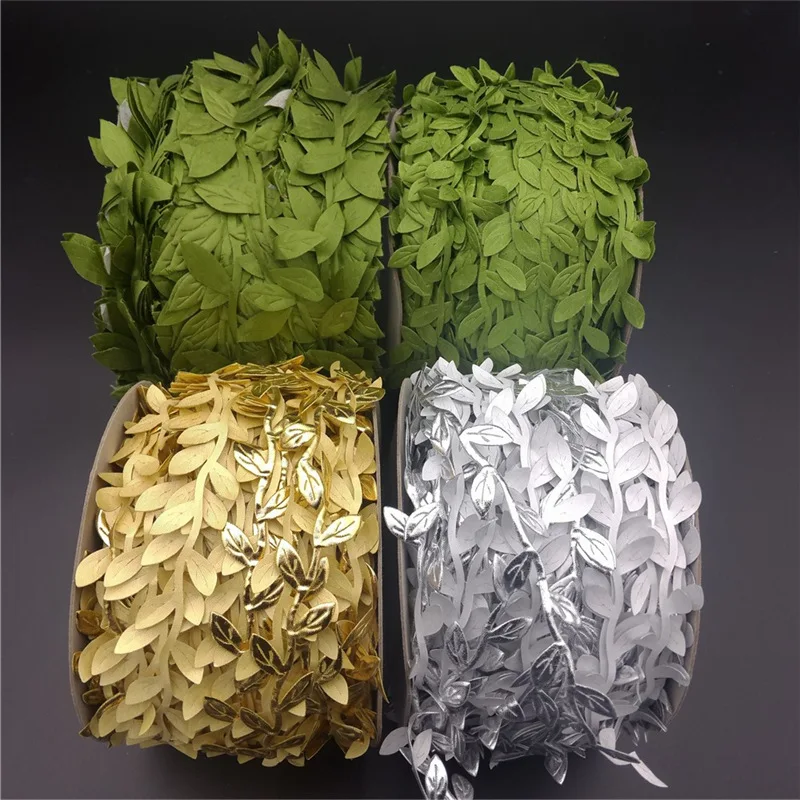 5 Meter Golden Green Artificial Leaf party home decor wedding Christmas decoration Artificial flower Handmade Scrapbooking 52099
5 Meter Golden Green Artificial Leaf party home decor wedding Christmas decoration Artificial flower Handmade Scrapbooking 52099
