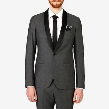 Grey Mens 2 Pieces Suits with Pants for Wedding Jacket+Pants Regular Fit Groom Tuxedo Business Suits Groomsmen Best Man Suits
Grey Mens 2 Pieces Suits with Pants for Wedding Jacket+Pants Regular Fit Groom Tuxedo Business Suits Groomsmen Best Man Suits