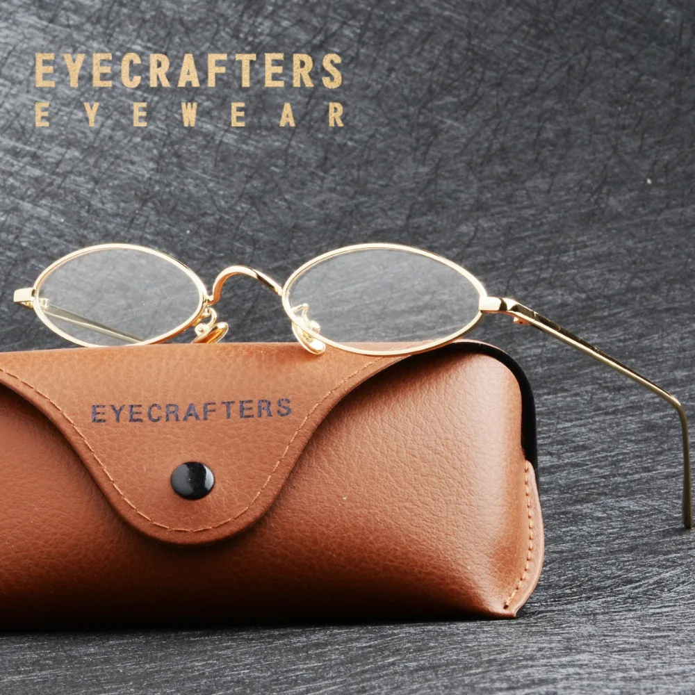 Eyecrafters Vintage Women Brand Designer Cat Eye Sunglasses Fashion Women Clear Lens Steampunk Retro Small Round Oval Sunglasses
Eyecrafters Vintage Women Brand Designer Cat Eye Sunglasses Fashion Women Clear Lens Steampunk Retro Small Round Oval Sunglasses