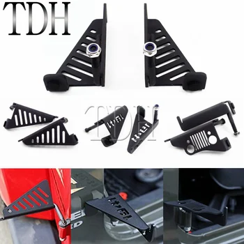 1 Pair Black Car Foot Pegs Exterior Door Hinge Front Foot Steps Footrests Foot Pedal for Jeep Wrangler JK 2DR JKU 4DR 2007-2018
1 Pair Black Car Foot Pegs Exterior Door Hinge Front Foot Steps Footrests Foot Pedal for Jeep Wrangler JK 2DR JKU 4DR 2007-2018