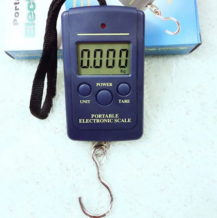 Multifunctional Portable Mini 40kg/10g Fishing Electronic Weighing Balance Digital Scale Handy Pocket Weight Hook Scale
Multifunctional Portable Mini 40kg/10g Fishing Electronic Weighing Balance Digital Scale Handy Pocket Weight Hook Scale