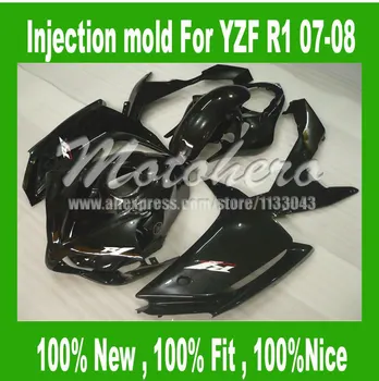 Injection mold fairing for Yamaha YZF R1 2007 2008 YZF R1 2008 2007 YZF-R1 YZF 1000 R1 07 08 fairing kits all black #UU77CC
Injection mold fairing for Yamaha YZF R1 2007 2008 YZF R1 2008 2007 YZF-R1 YZF 1000 R1 07 08 fairing kits all black #UU77CC