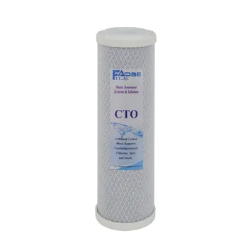 10 inch Carbon Block(CTO) Water Filter Replacement Filters 5 Micron- Under Sink and Reverse Osmosis System-COCONUT SHELL
10 inch Carbon Block(CTO) Water Filter Replacement Filters 5 Micron- Under Sink and Reverse Osmosis System-COCONUT SHELL
