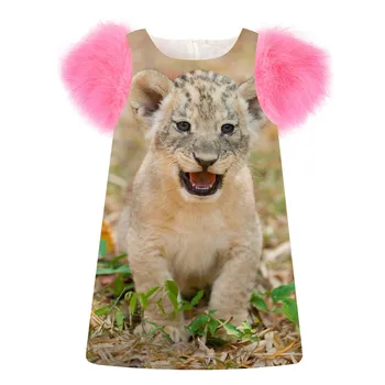 Children Clothing Girls Dress fashion printing Cute little Leopard Spring/Autumn faux fur sleeve Toddler Kids Dresses
Children Clothing Girls Dress fashion printing Cute little Leopard Spring/Autumn faux fur sleeve Toddler Kids Dresses