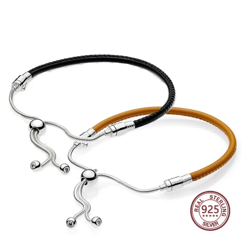 100% 925 Sterling Silver MOMENTS BLACK DOUBLE LEATHER BRACELET WITH BUTTON CLASP Golden Blue Orange Fabric Hand Rope
100% 925 Sterling Silver MOMENTS BLACK DOUBLE LEATHER BRACELET WITH BUTTON CLASP Golden Blue Orange Fabric Hand Rope