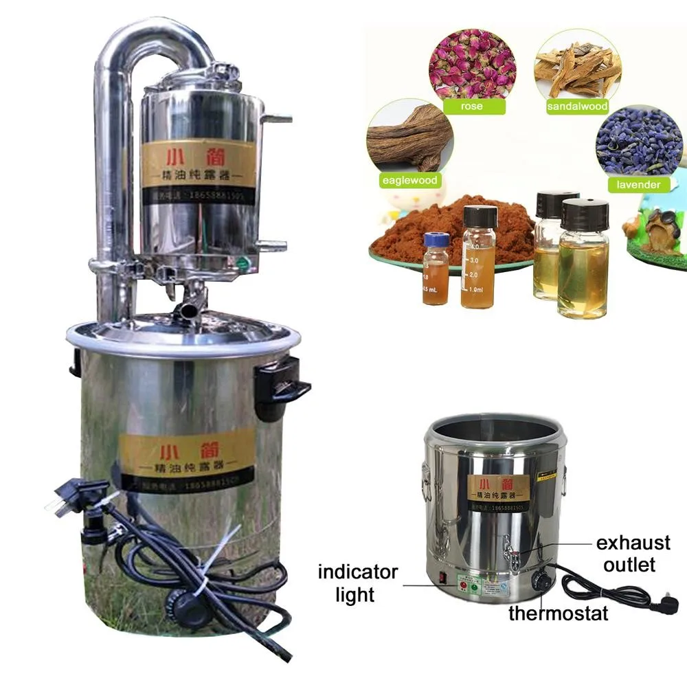 21L/55L New Home/Lab Stainless Automatic Moonshine Still Water Distiller Purifier Filter Essential Oil Distillation
21L/55L New Home/Lab Stainless Automatic Moonshine Still Water Distiller Purifier Filter Essential Oil Distillation