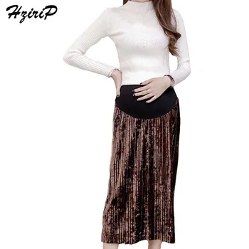 HziriP 2017 New Spring Autumn Fashion Maternity Pleated A-line Skirts High Waist Pregnant Women Clothing 2 Colors
HziriP 2017 New Spring Autumn Fashion Maternity Pleated A-line Skirts High Waist Pregnant Women Clothing 2 Colors