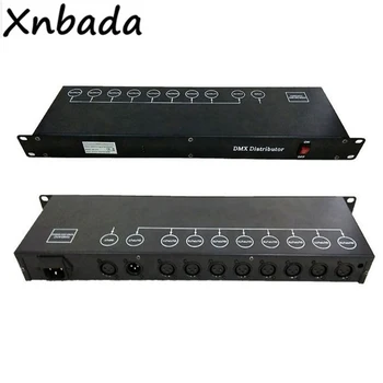 DMX512 Led Light Controller Dimmer 8CH Output Ports Signal Amplifier Splitter For Stage Light
DMX512 Led Light Controller Dimmer 8CH Output Ports Signal Amplifier Splitter For Stage Light