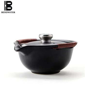 Creative 110ml Japanese Style Ceramic Coarse Pottery Silver Teapot Decorations Art Work Kung Fu Tea Set Tea Pot Gaiwan Tea Bowl 
Creative 110ml Japanese Style Ceramic Coarse Pottery Silver Teapot Decorations Art Work Kung Fu Tea Set Tea Pot Gaiwan Tea Bowl