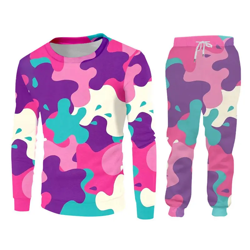 Novelty Men Colorful Sweatshirt Set 2 Piece Unisex Clothes Warm Long Sleeve Pullover 3D Graffiti Print Tracksuits +Pants Outfit
Novelty Men Colorful Sweatshirt Set 2 Piece Unisex Clothes Warm Long Sleeve Pullover 3D Graffiti Print Tracksuits +Pants Outfit