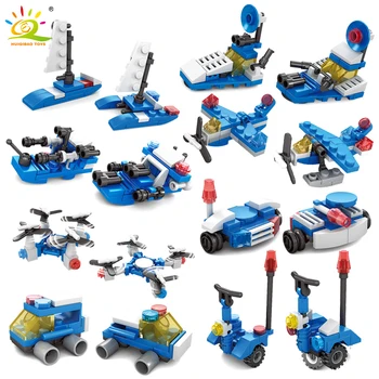 HUIQIBAO 187Pcs City Police Mosquito Craft Sailboat Model Building Blocks City Balance Car Bricks Toys For Children
HUIQIBAO 187Pcs City Police Mosquito Craft Sailboat Model Building Blocks City Balance Car Bricks Toys For Children