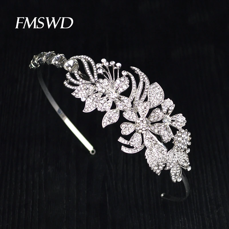 New Trendy Rhinestone Crystal Tiara Headband For Queen Wedding Headderss Crown For Princess Bride Hair Accessories Hair Jewelry
New Trendy Rhinestone Crystal Tiara Headband For Queen Wedding Headderss Crown For Princess Bride Hair Accessories Hair Jewelry