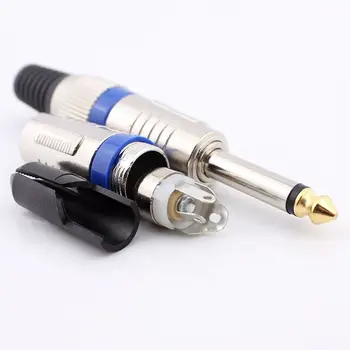 50pcs Jack 6.35mm 6.5mm Audio Wire Connector Mono Amplifier Microphone Plug 6.35 Mono Sophomore Core
50pcs Jack 6.35mm 6.5mm Audio Wire Connector Mono Amplifier Microphone Plug 6.35 Mono Sophomore Core