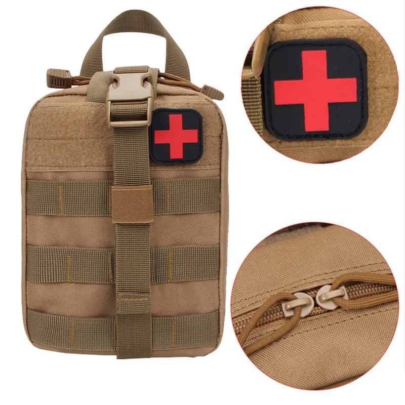 Portable Outdoor Hunting Medical Cover Hunting Emergency Survival Package Utility Tactical Pouch Medical First Aid Kit Patch Bag
Portable Outdoor Hunting Medical Cover Hunting Emergency Survival Package Utility Tactical Pouch Medical First Aid Kit Patch Bag