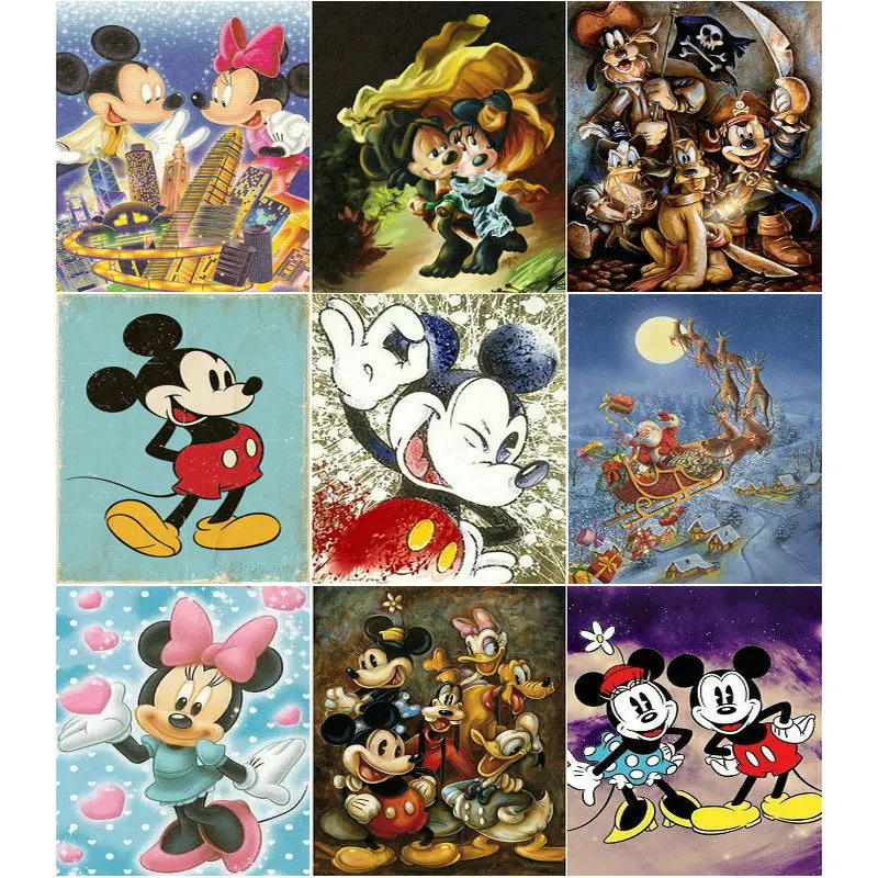 5D DIY Diamond Minnie Painting Disney diamond Embroidery Full square Diamond Stitch Rhinestone Mosaic Mickey Decor Donald Duck
5D DIY Diamond Minnie Painting Disney diamond Embroidery Full square Diamond Stitch Rhinestone Mosaic Mickey Decor Donald Duck