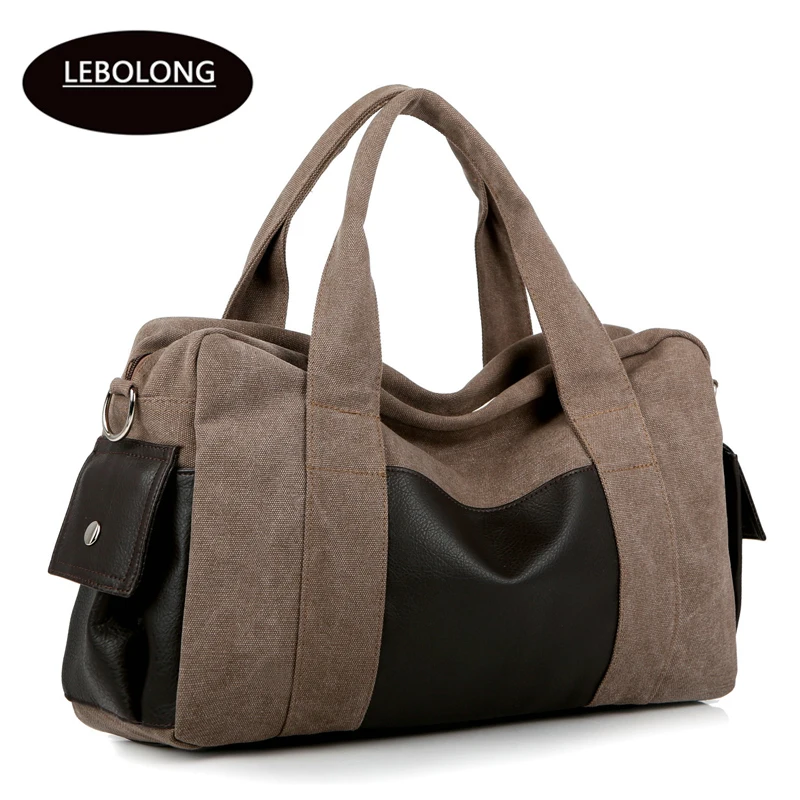 Lebolong Travel Bag Vintage Large Capacity Men Hand Luggage Travel Duffle Bags Canvas Weekend Bags Multifunctional Trip Bags
Lebolong Travel Bag Vintage Large Capacity Men Hand Luggage Travel Duffle Bags Canvas Weekend Bags Multifunctional Trip Bags