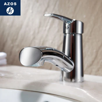 Azos Basin faucet Pull-out Wash Basin Brass Chrome Cold and Hot Switch Single Function Basin Below Counter Basin Shower Room Rou
Azos Basin faucet Pull-out Wash Basin Brass Chrome Cold and Hot Switch Single Function Basin Below Counter Basin Shower Room Rou