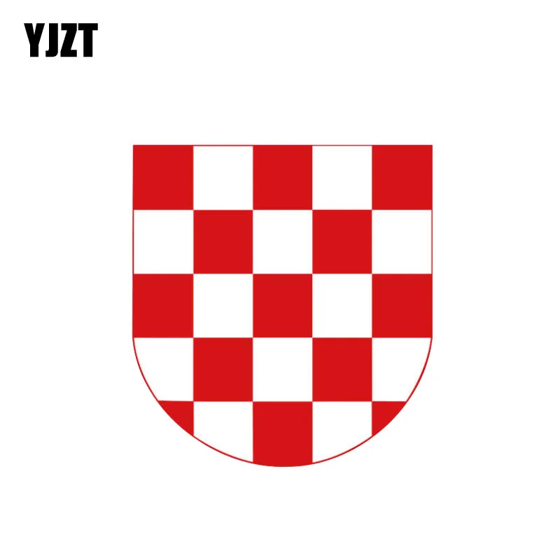 YJZT 10.6CM*11.4CM Warning Croatia Coat Of Arms Flag Car Sticker PVC Decal 12-1168
YJZT 10.6CM*11.4CM Warning Croatia Coat Of Arms Flag Car Sticker PVC Decal 12-1168