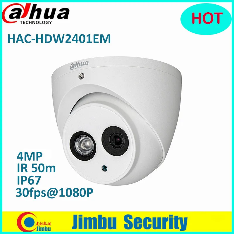 Dahua HAC-HDW2401EM 4MP HDCVI WDR Dome Camera HAC-HDW2401EM 120dB True WDR, 3DNR Eyeball Security CCTV Camera IR 50m
Dahua HAC-HDW2401EM 4MP HDCVI WDR Dome Camera HAC-HDW2401EM 120dB True WDR, 3DNR Eyeball Security CCTV Camera IR 50m