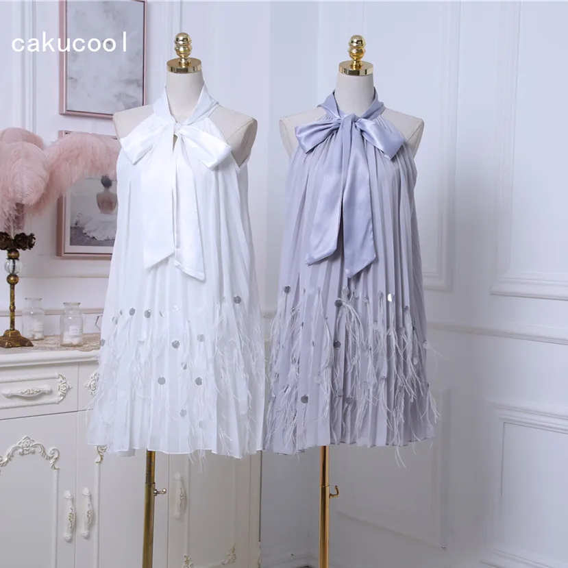 Cakucool Summer Dress Women Halter Bow Tie Sleeveless Midi Vestido Sexy Fairy Sequins Feather Tassels Pleated Maxi Party Dresses
Cakucool Summer Dress Women Halter Bow Tie Sleeveless Midi Vestido Sexy Fairy Sequins Feather Tassels Pleated Maxi Party Dresses
