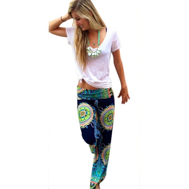 Hot Fashion Casual Women Beach wear Floral Printed Wide Leg Long Harem Pants High Waist Loose Elastic Waist Palazzo Trousers
Hot Fashion Casual Women Beach wear Floral Printed Wide Leg Long Harem Pants High Waist Loose Elastic Waist Palazzo Trousers