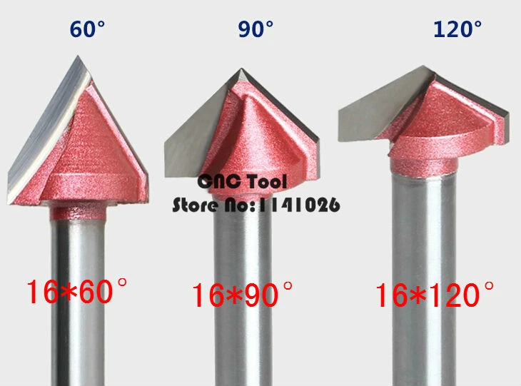 High Quality 1PCS 16mm 60 / 90 / 120 / 150 Degree 3D Wood Making Router Engraving V Groove Router Bit Woodworking Cutter
High Quality 1PCS 16mm 60 / 90 / 120 / 150 Degree 3D Wood Making Router Engraving V Groove Router Bit Woodworking Cutter