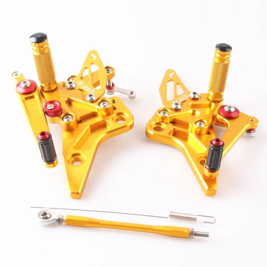 Adjustable Rearset Foot Pegs For Kawasaki Z800 2013-2014 CNC Aluminum Motorcycle Gold
Adjustable Rearset Foot Pegs For Kawasaki Z800 2013-2014 CNC Aluminum Motorcycle Gold