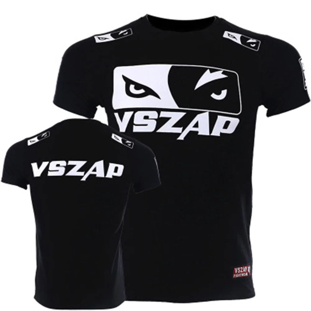 VSZAP T-shirt Men Sports T Shirt O Neck Running Boxing Jerseys Kickboxing Shirt Cheap Mma Muay Thai Boxing MMA Suits Clothing
VSZAP T-shirt Men Sports T Shirt O Neck Running Boxing Jerseys Kickboxing Shirt Cheap Mma Muay Thai Boxing MMA Suits Clothing